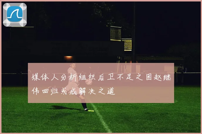 媒体人分析组织后卫不足之困赵继伟回归或成解决之道
